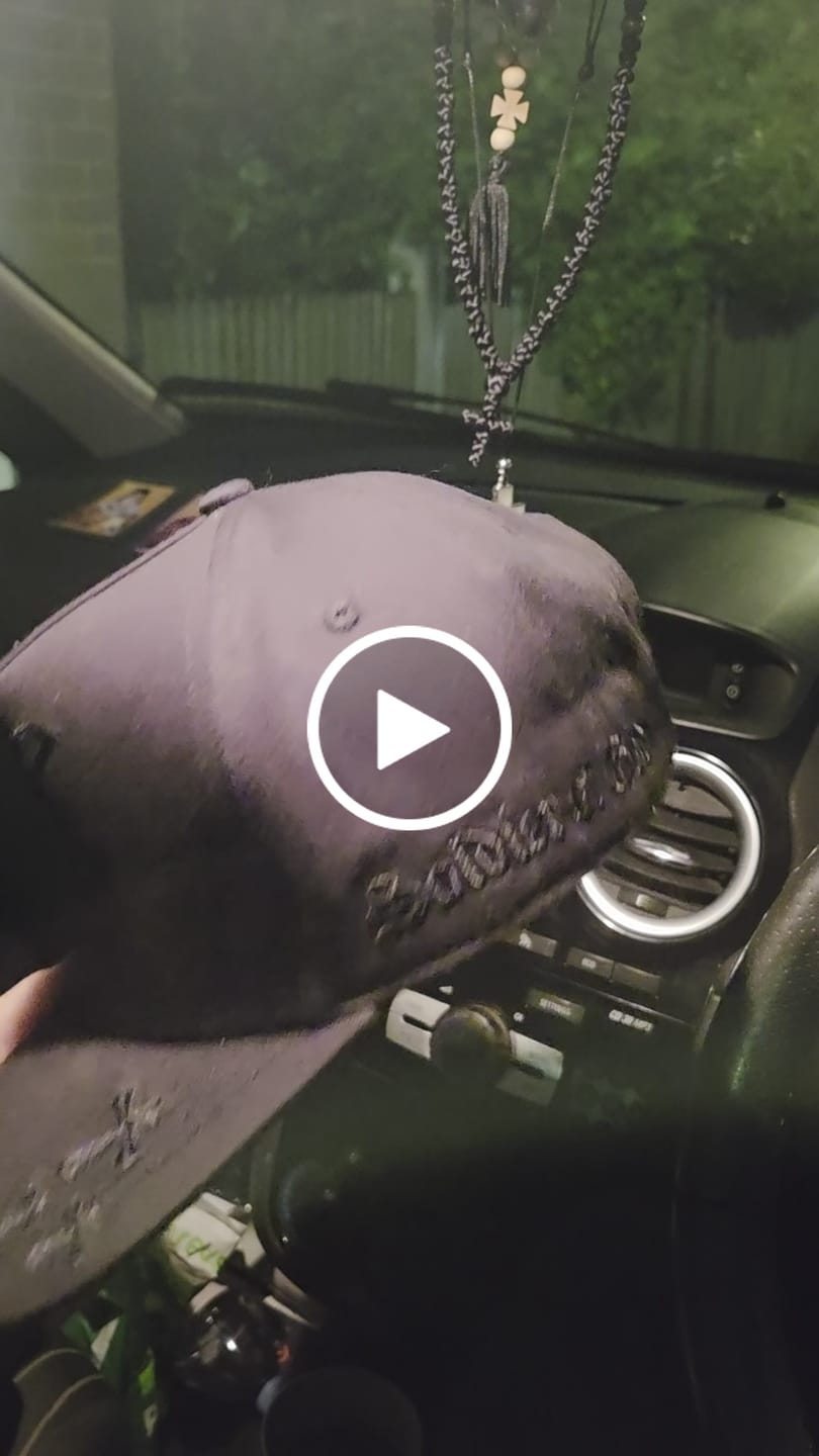 Customer video review of Archangel Michael Cap - Black
