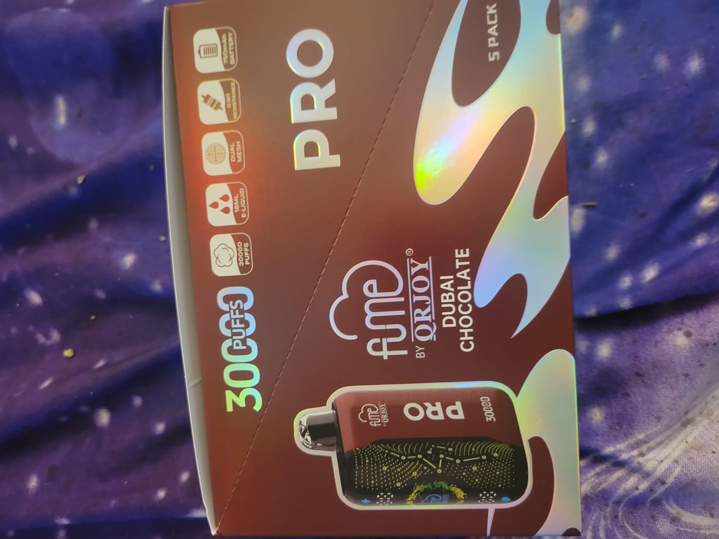 Customer photo review of Fume Pro 30K Puffs - Brick 5 Unit