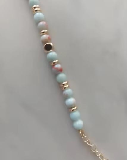 Customer photo review of Pulsera de la Virgen María con Cruz