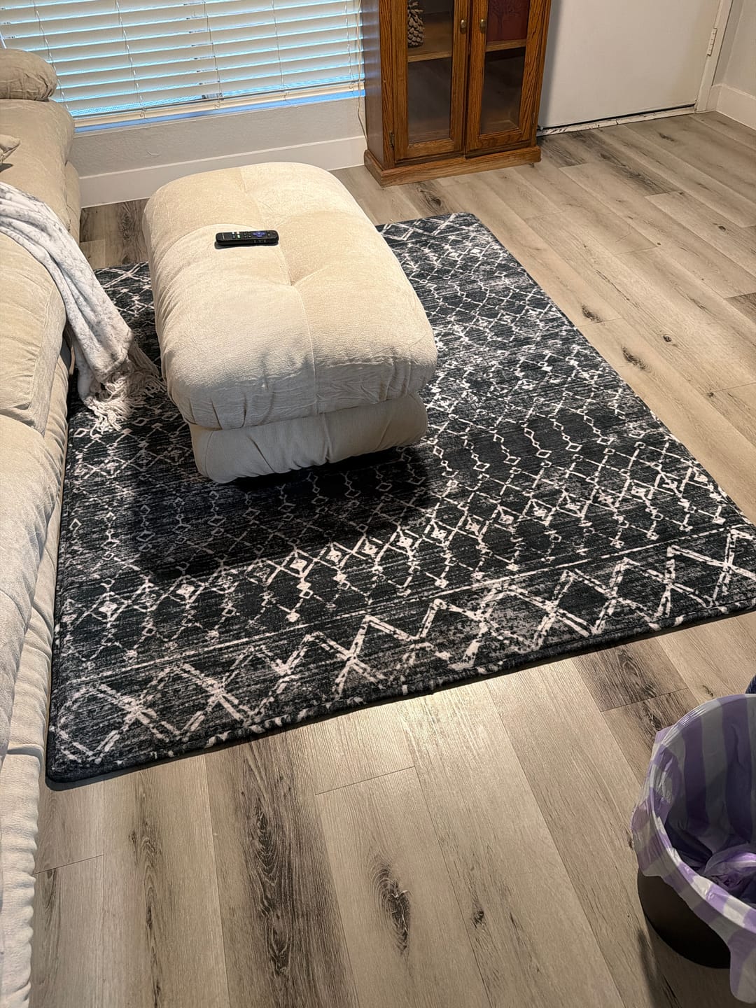 Customer photo review of Designer Relax Mat - 1.4" Thick Foam Base