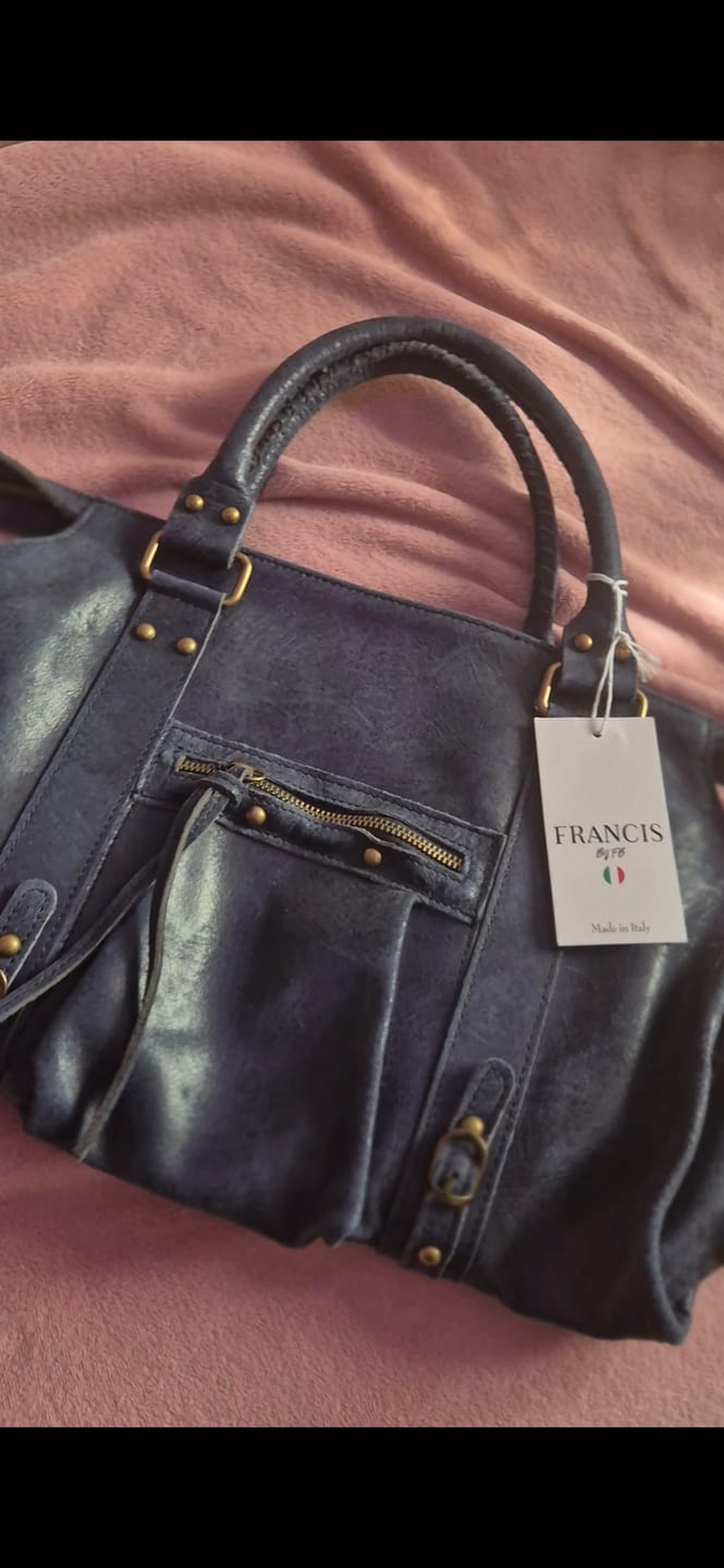 Customer photo review of It girl bag navy