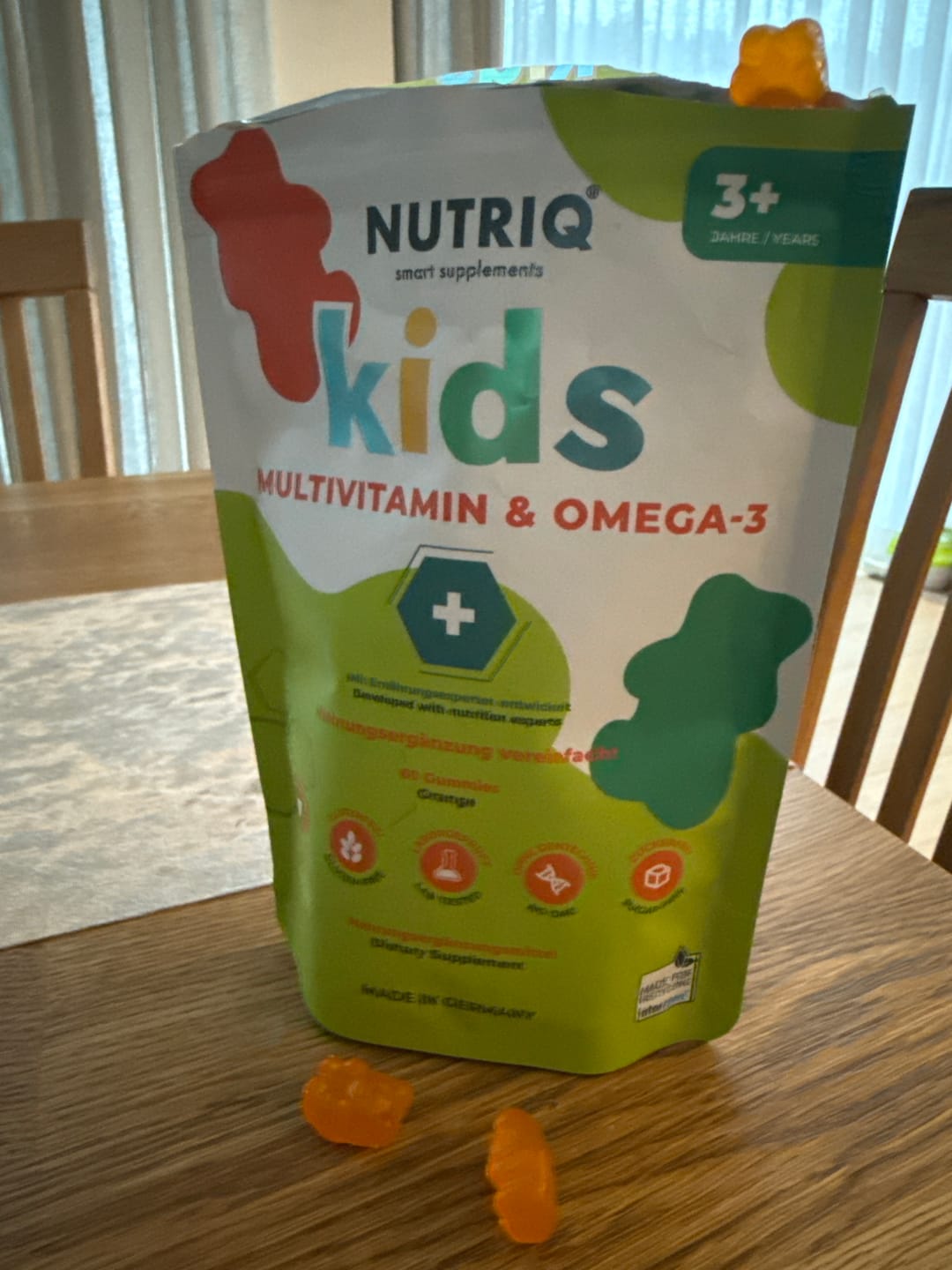 Customer photo review of Kids Multivitamin & Omega-3