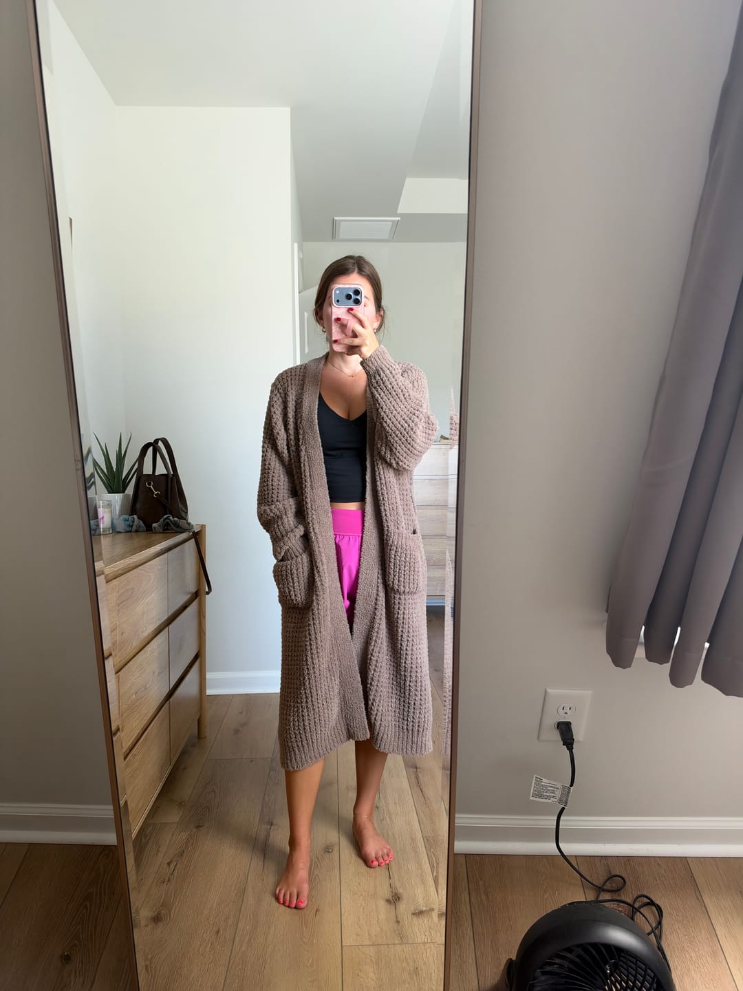 Customer photo review of Ladies Waffle Robes