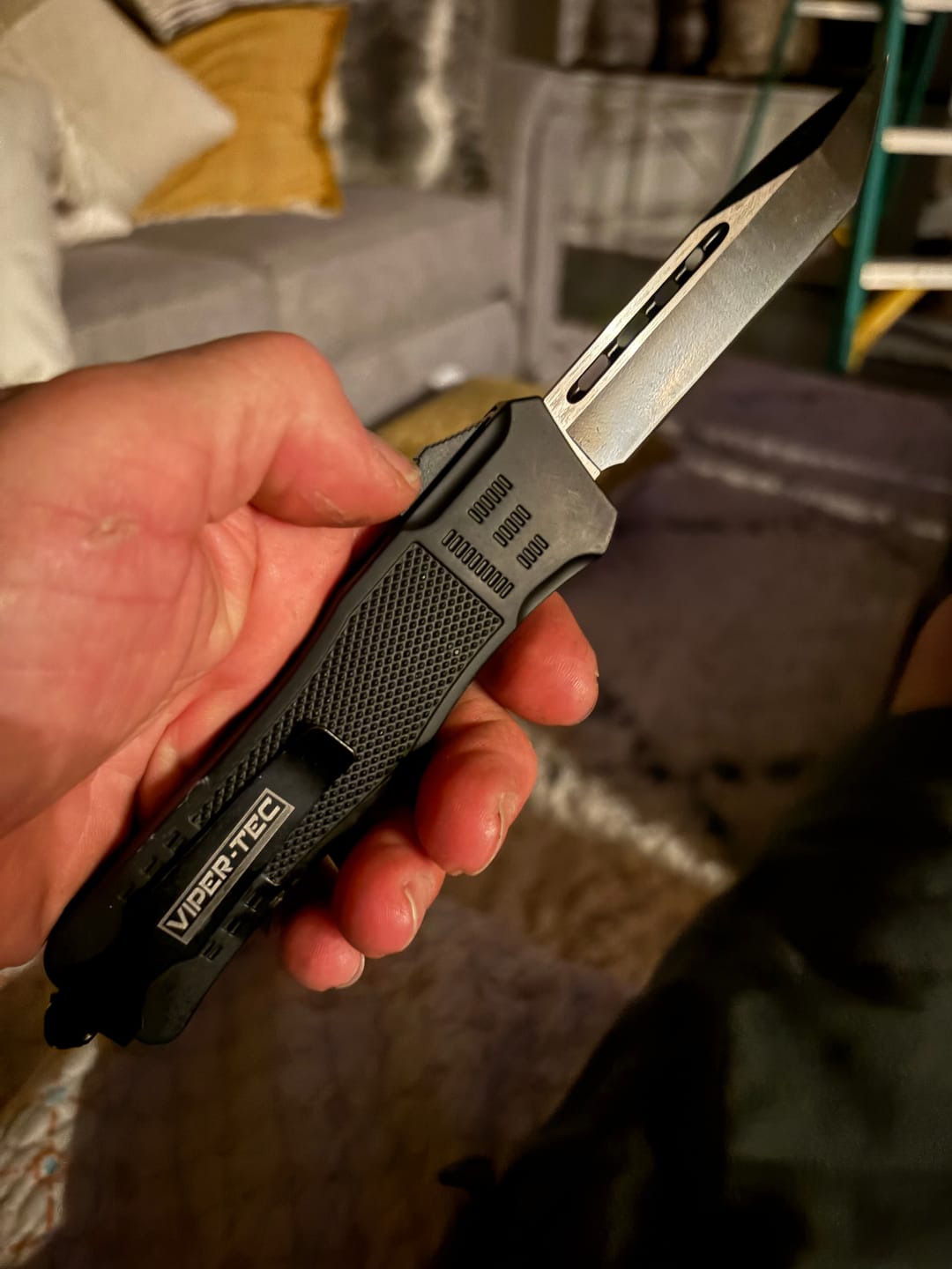 Customer photo review of Black Phantom D/A OTF (Multiple Blade Styles Available)