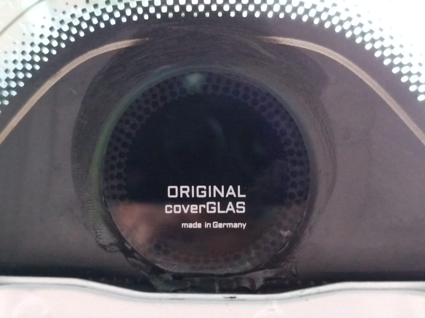 Customer photo review of Heckwischer Echtglas Stopfen | VW Volkswagen