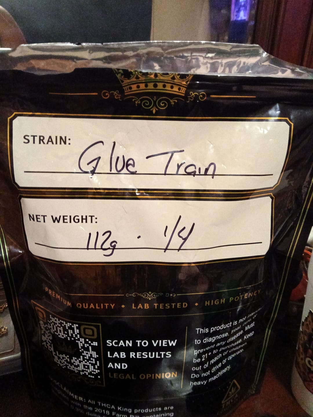 Customer photo review of Glue Train Light Dep Quarter Pound (1/4 LB)
