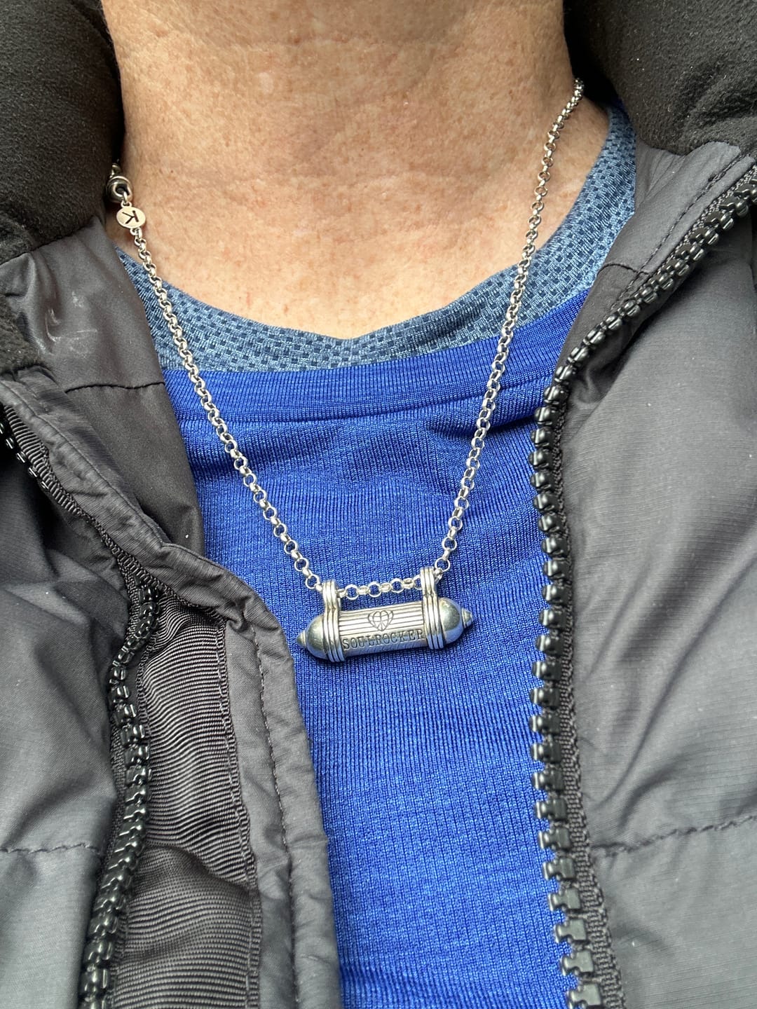 Customer photo review of SOULROCKER × Michael Franti Necklace, Sterling Silver
