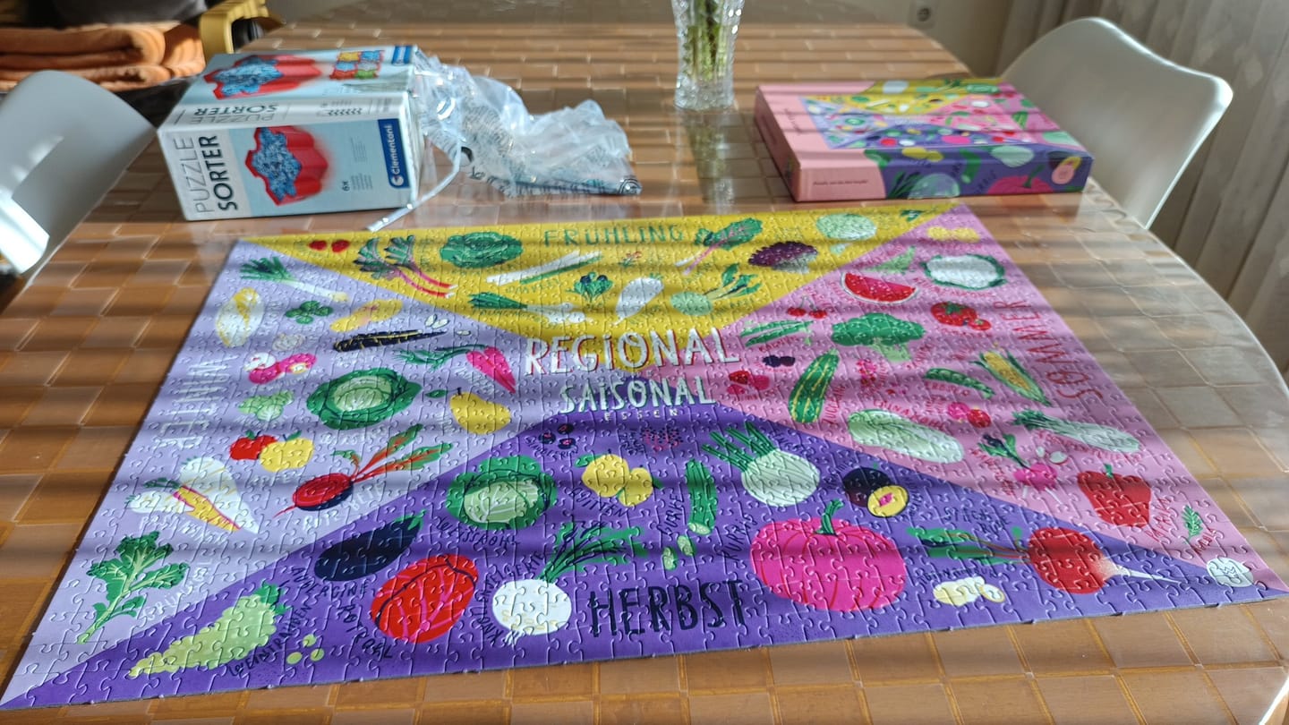 Customer photo review of Saisonkalender Puzzle