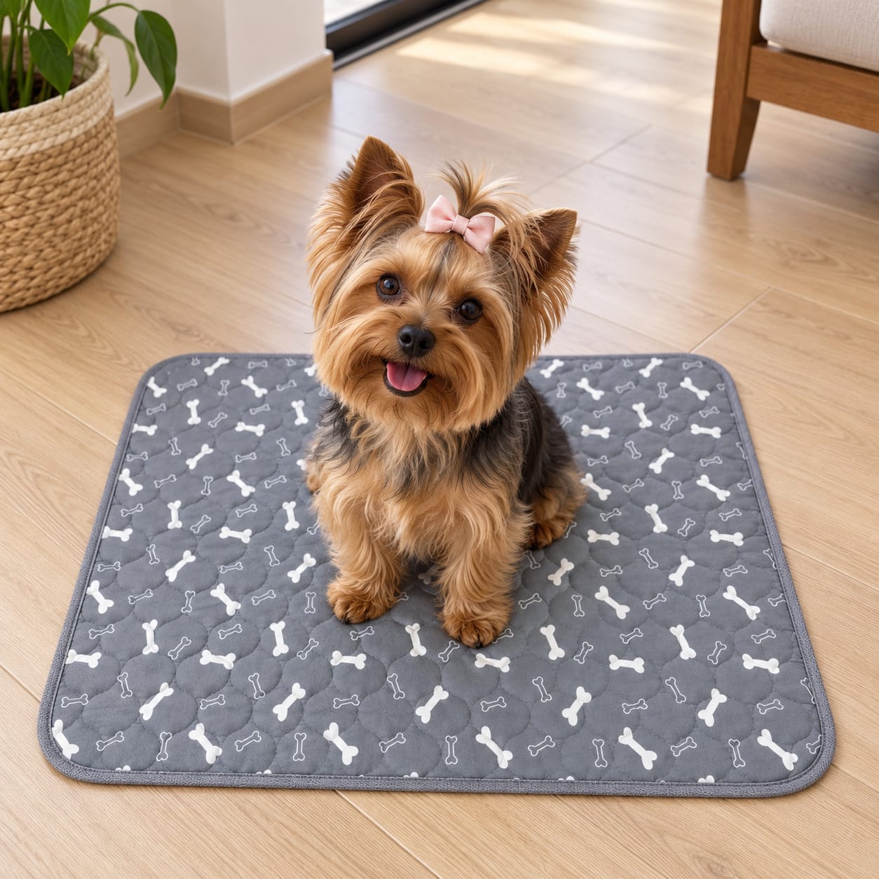 Customer photo review of PawSpot™ — El último tapete para pipí que comprarás