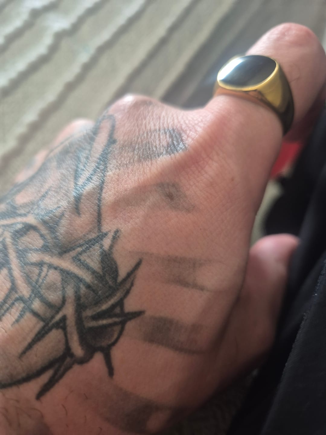 Customer photo review of SACRED GOLD.