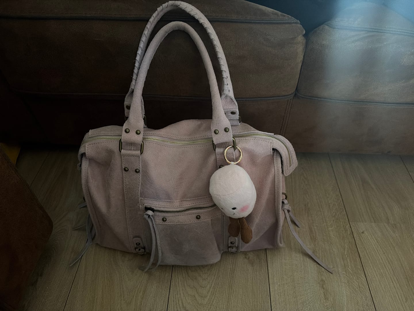 Customer photo review of It girl bag vanilla pink