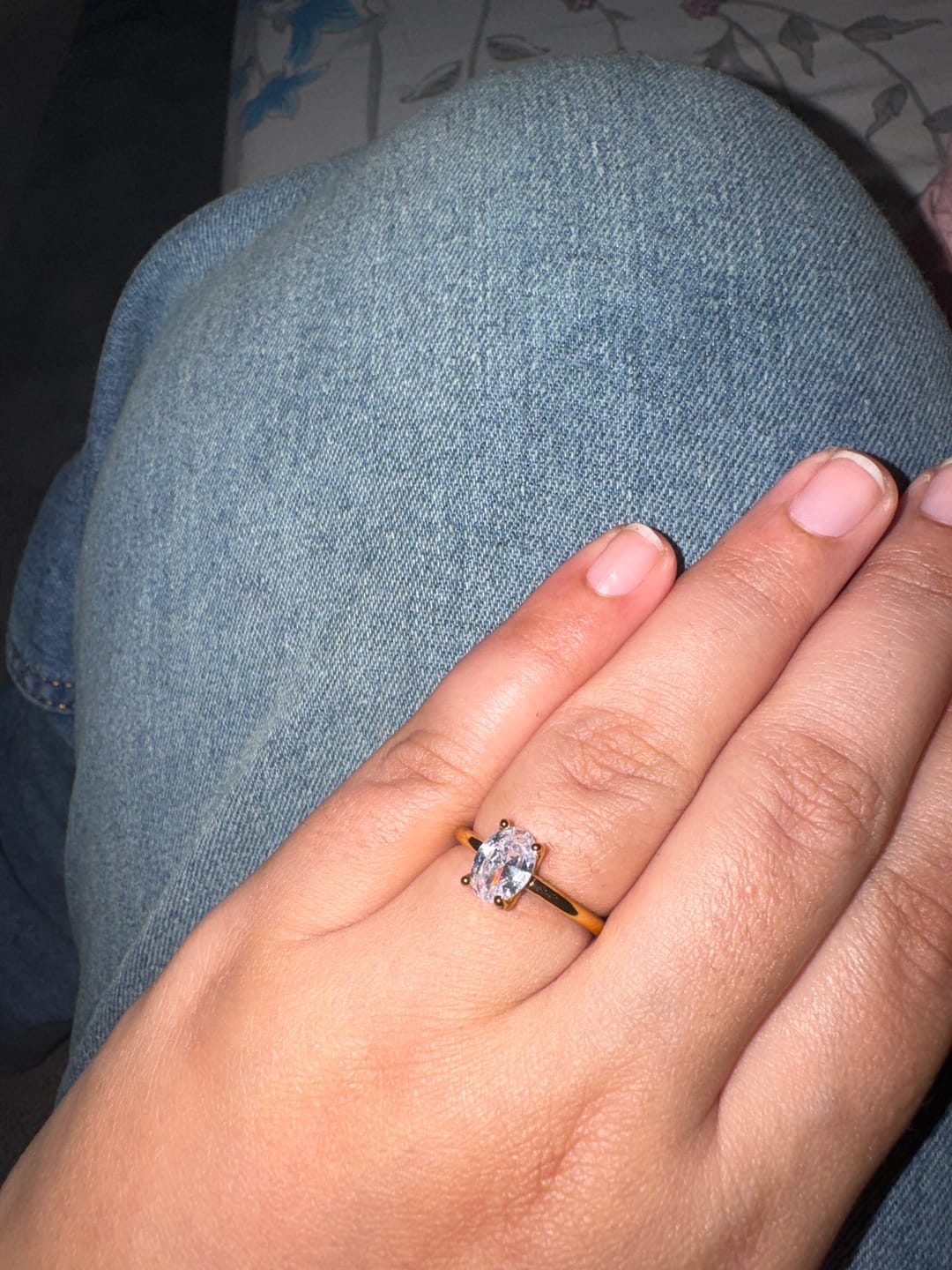 Customer photo review of Open Curve Bangle