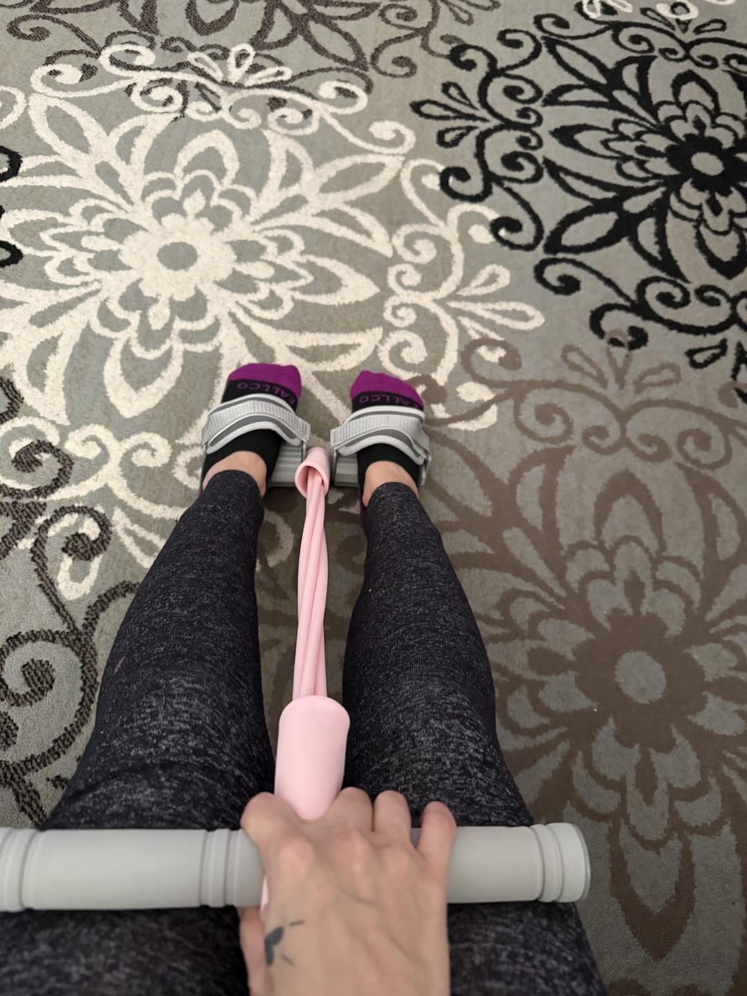 Customer photo review of AnchorFit Pedal Resistance Band