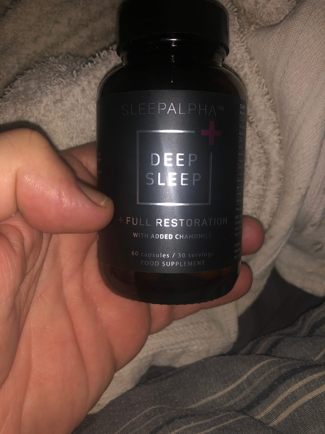 Customer photo review of DEEP SLEEP™ Natural Sleep Formula