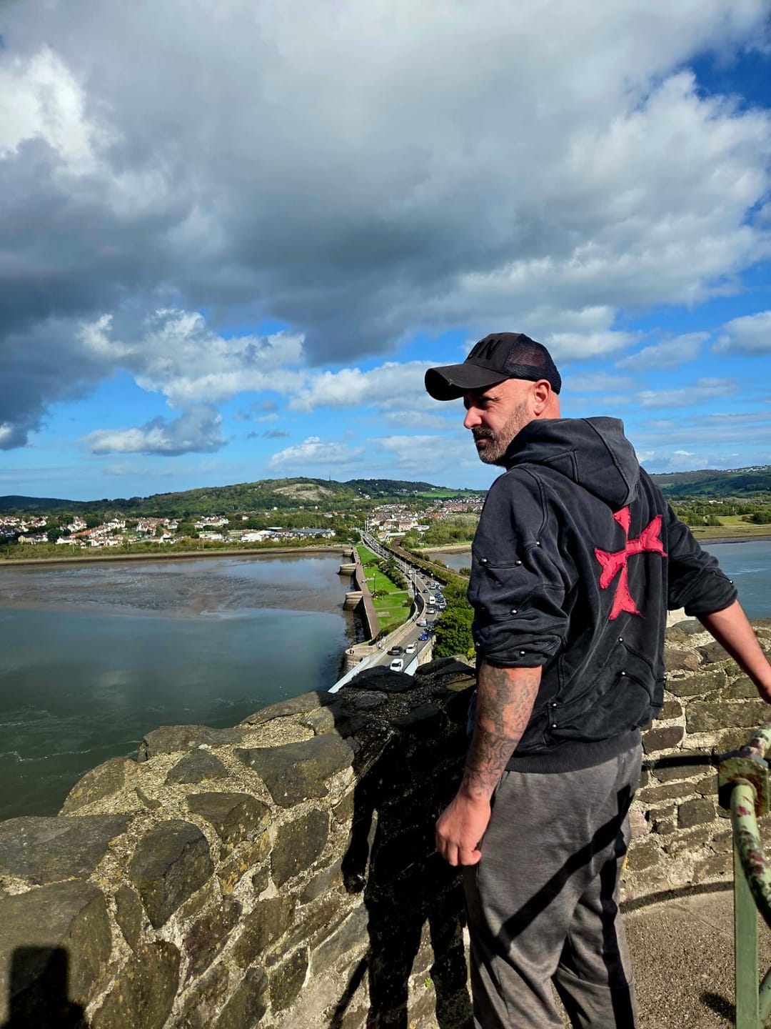 Customer photo review of Crusader Armor Hoodie