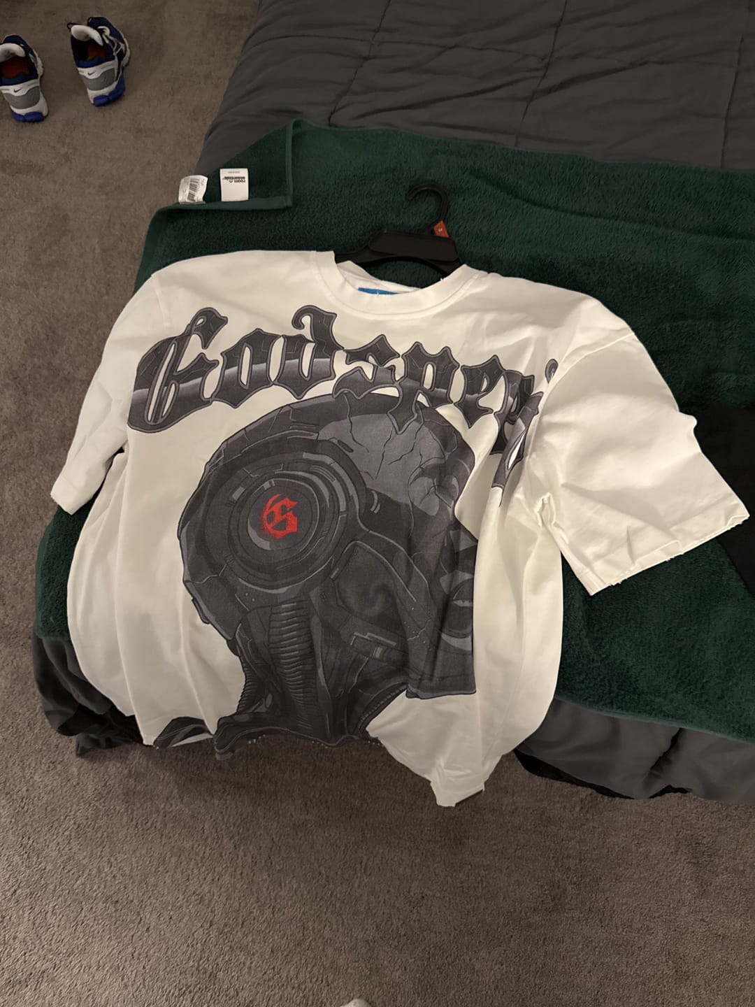 Customer photo review of Godspeed Alexa NG Tee White