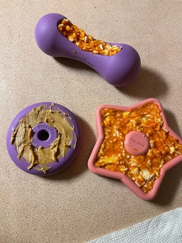 Customer photo review of Freezstick - Indestructible Enrichment Chew