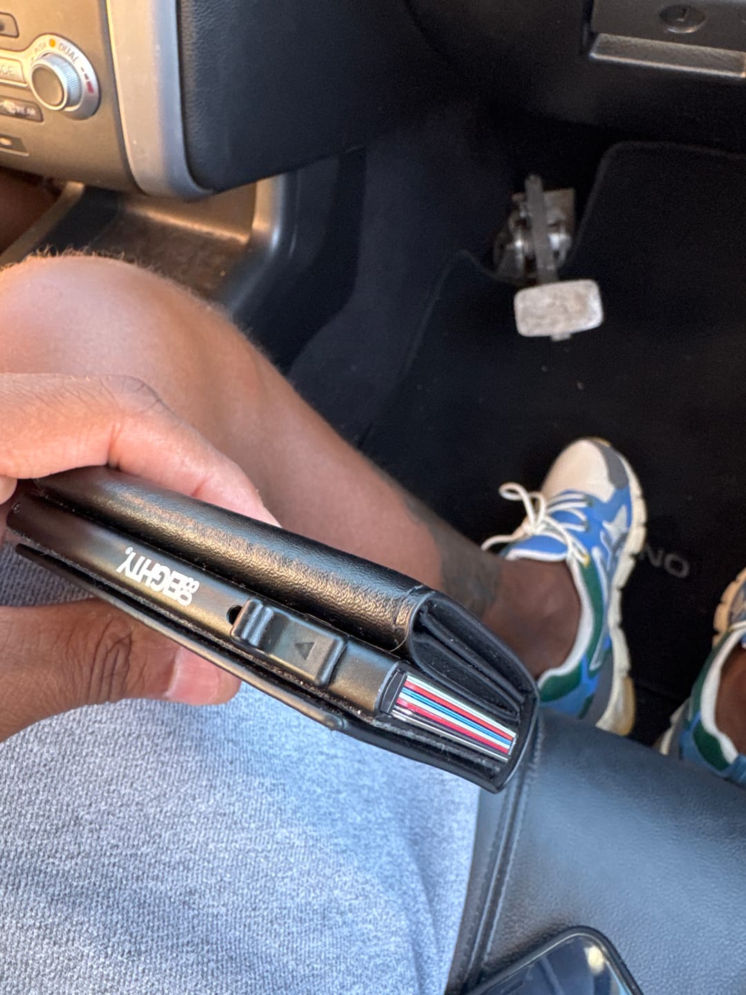 Customer photo review of 80Eighty® Onyx Wallet
