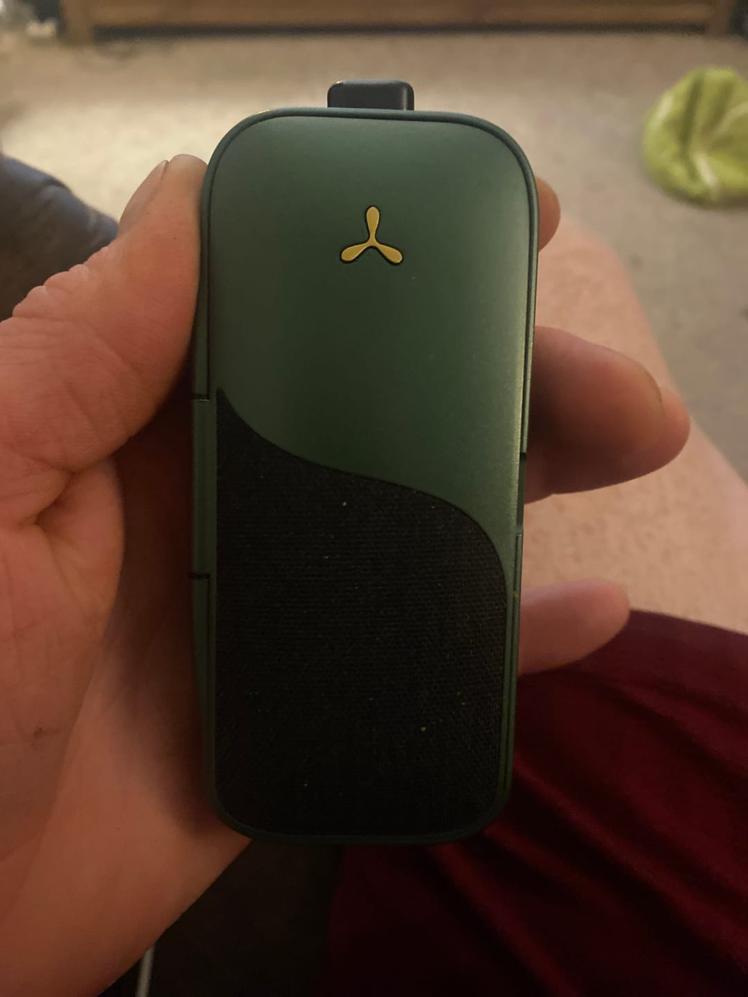 Customer photo review of LEGACY CORE | Dry Herb & Wax Dual Use Vaporizer - 7 LED Heat Levels, Smooth and Easy-to-Use