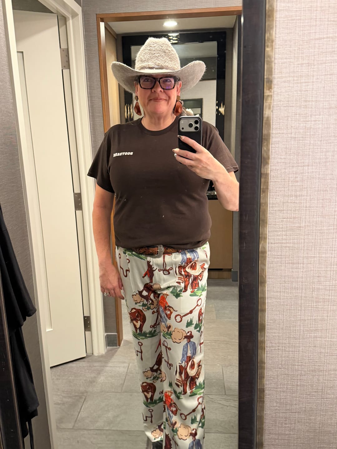 Customer photo review of Cattle Chaps Trousers