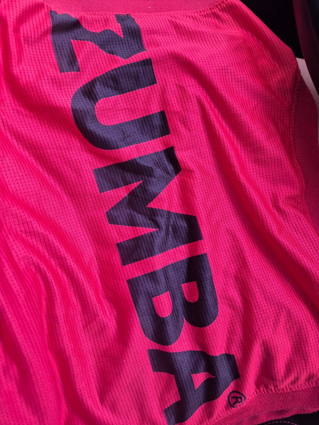 Customer photo review of Rock 'n' Roll Front Twist Mesh Tank