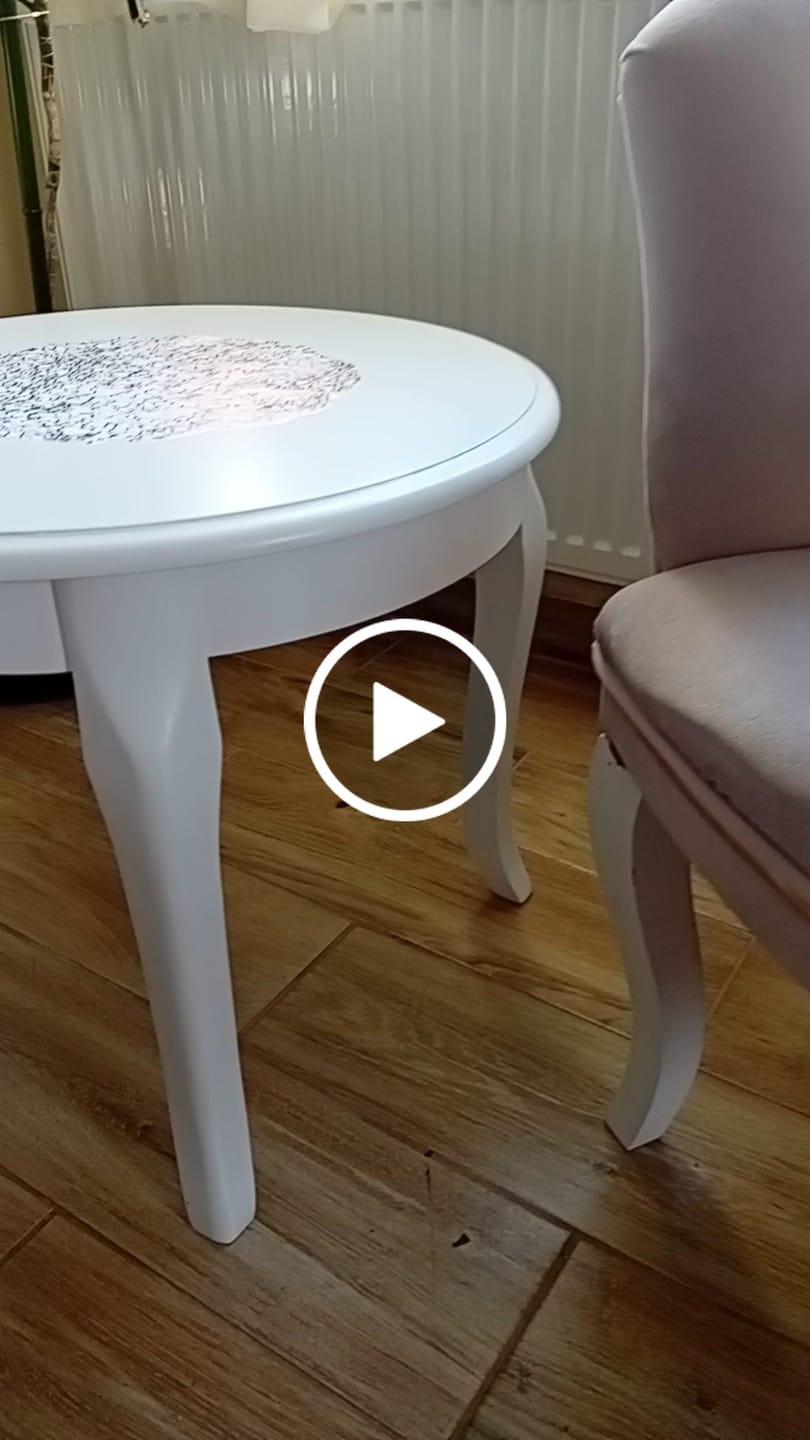 Customer video review of Masuta ROYAL D, alb, 60x50 cm