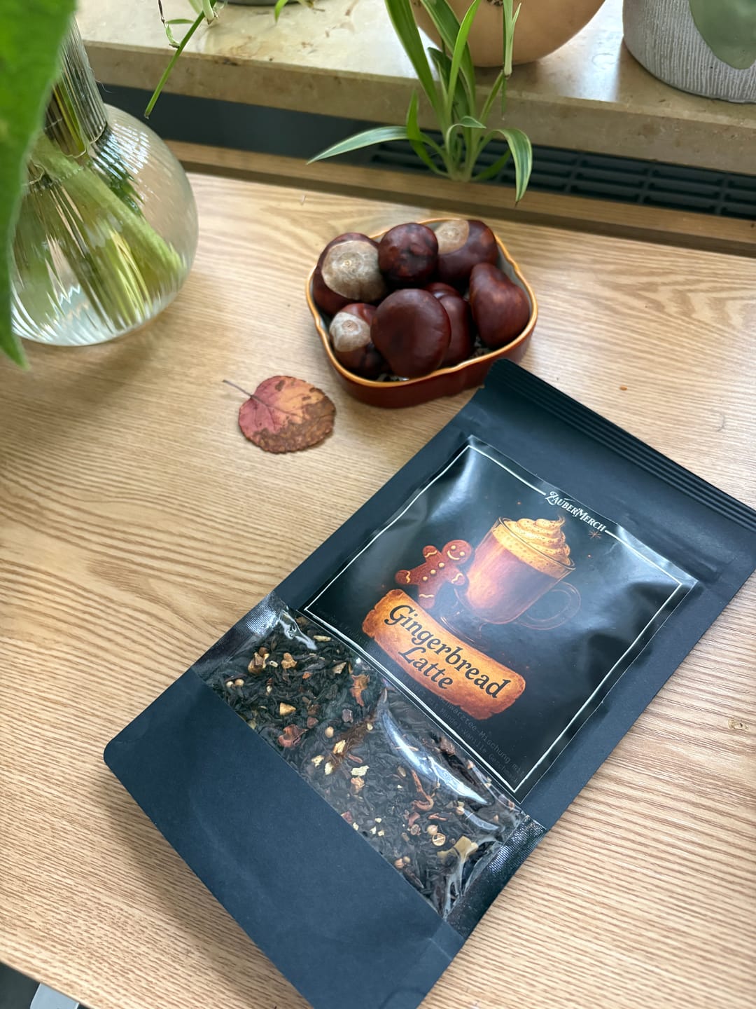 Customer photo review of Gingerbread Latte – Weihnachtlicher Schwarztee mit Mandel & Vanille | Limitierter Winter Tee