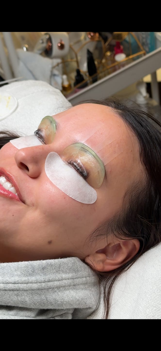 Customer photo review of Lash Lift Softening Pad