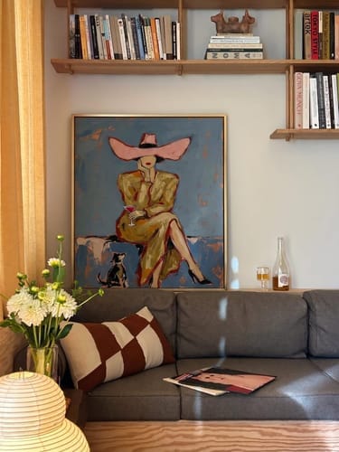 Customer photo review of Timeless Blue Portrait