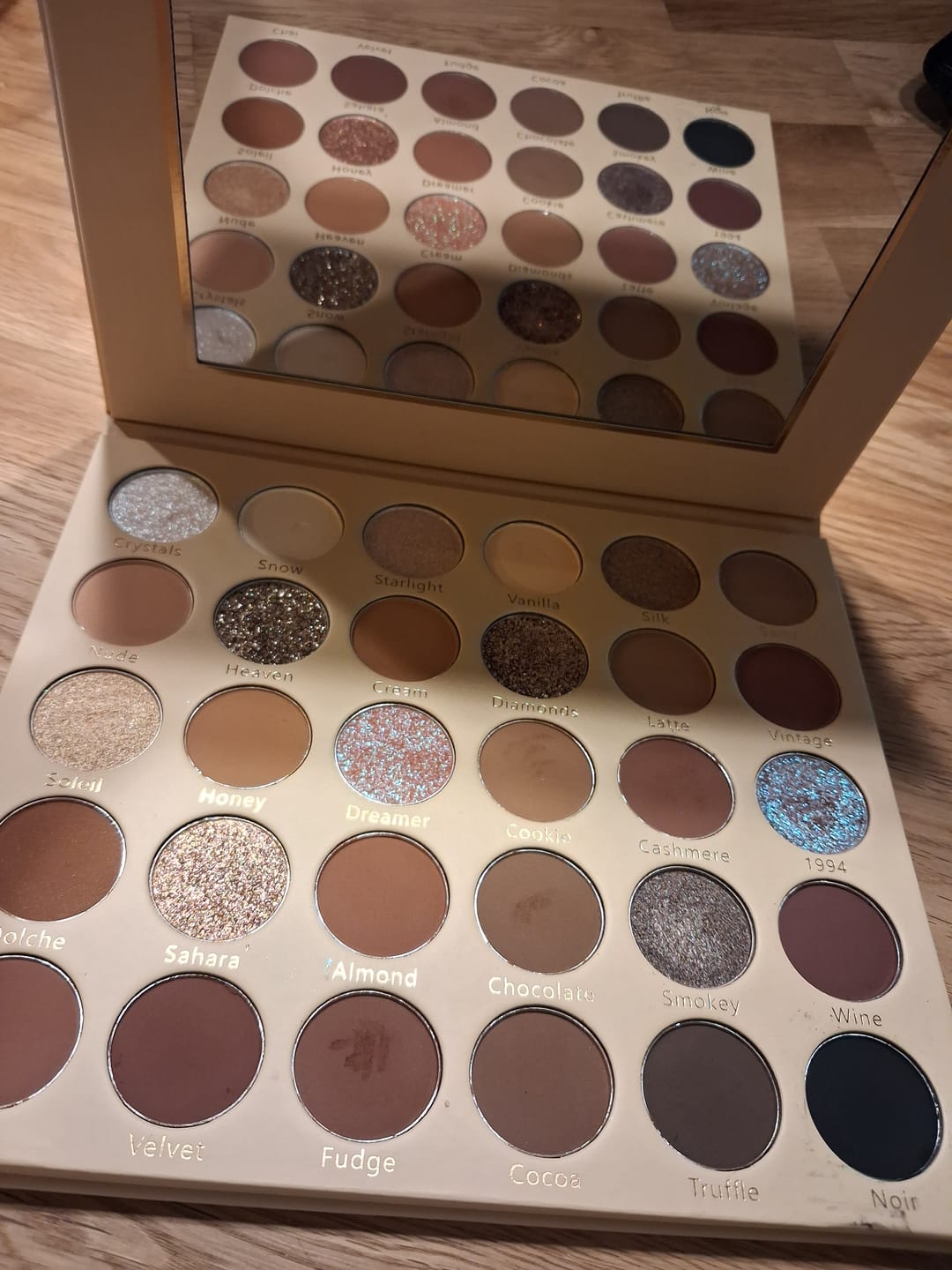 Customer photo review of Lidschatten Palette "NUDE DREAM"
