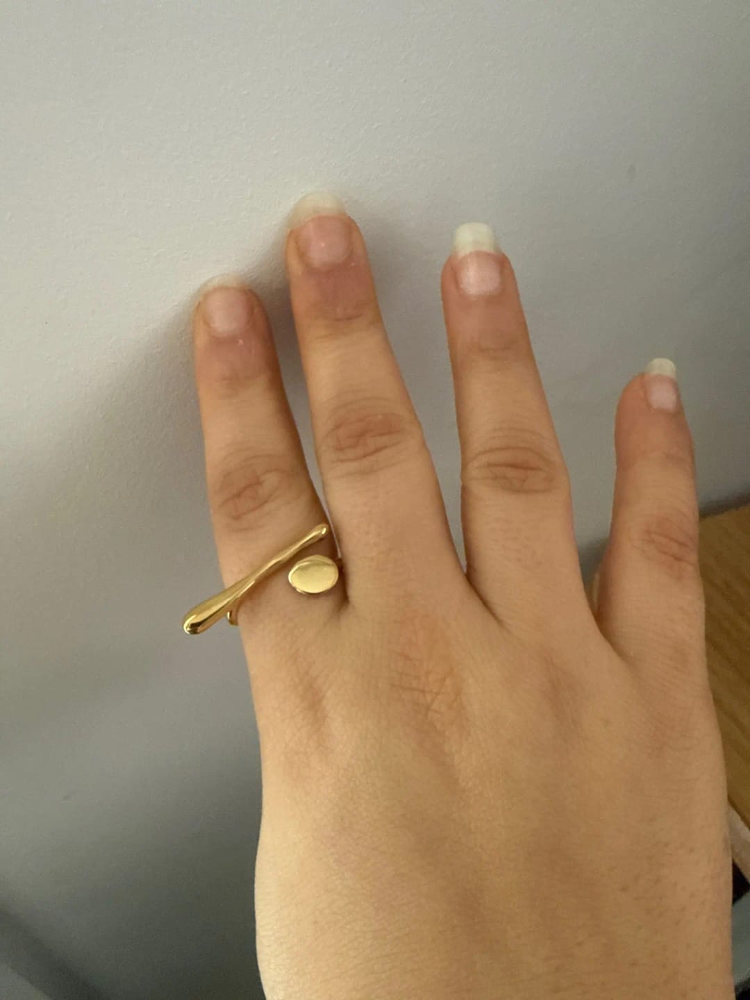 Customer photo review of Horizon Bar Ring
