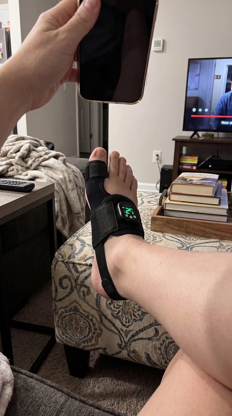 Customer photo review of ToeShape-EMS Bunion Corrector