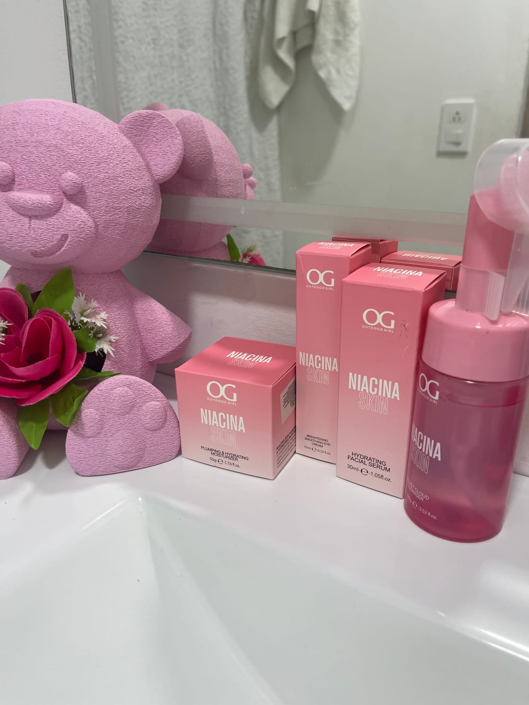 Customer photo review of KIT DE NIACINAMIDA X4 PRODUCTOS