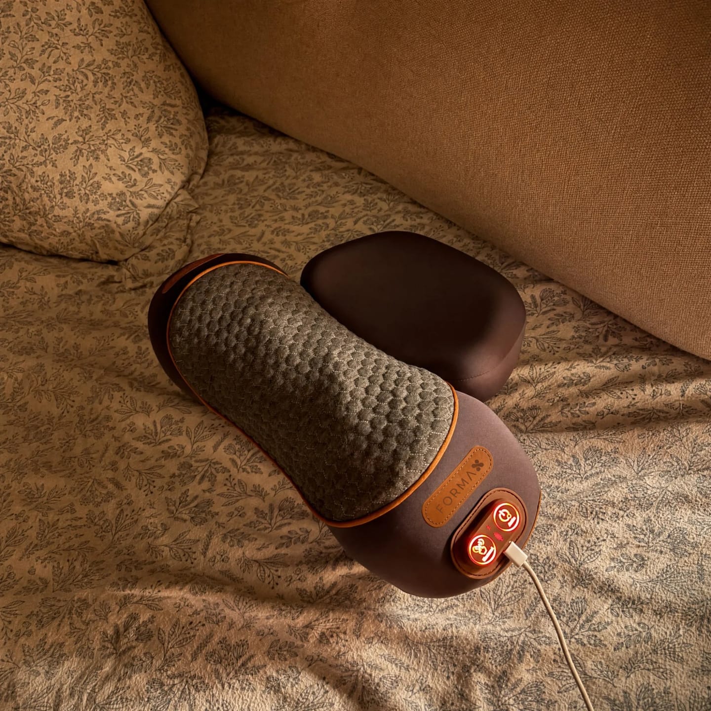 Customer photo review of Forma™ Massagekussen Nek & Rug Bundel