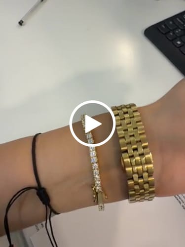 Recensione con video di un cliente su Bracciale Tennis in Zirconi Bianchi