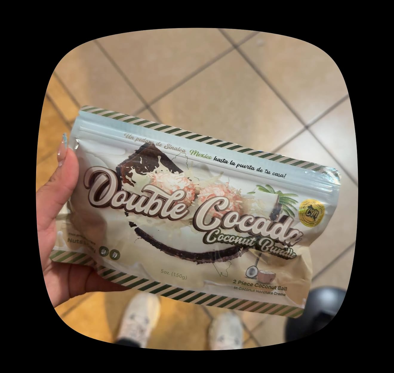 Customer photo review of Double Cocada