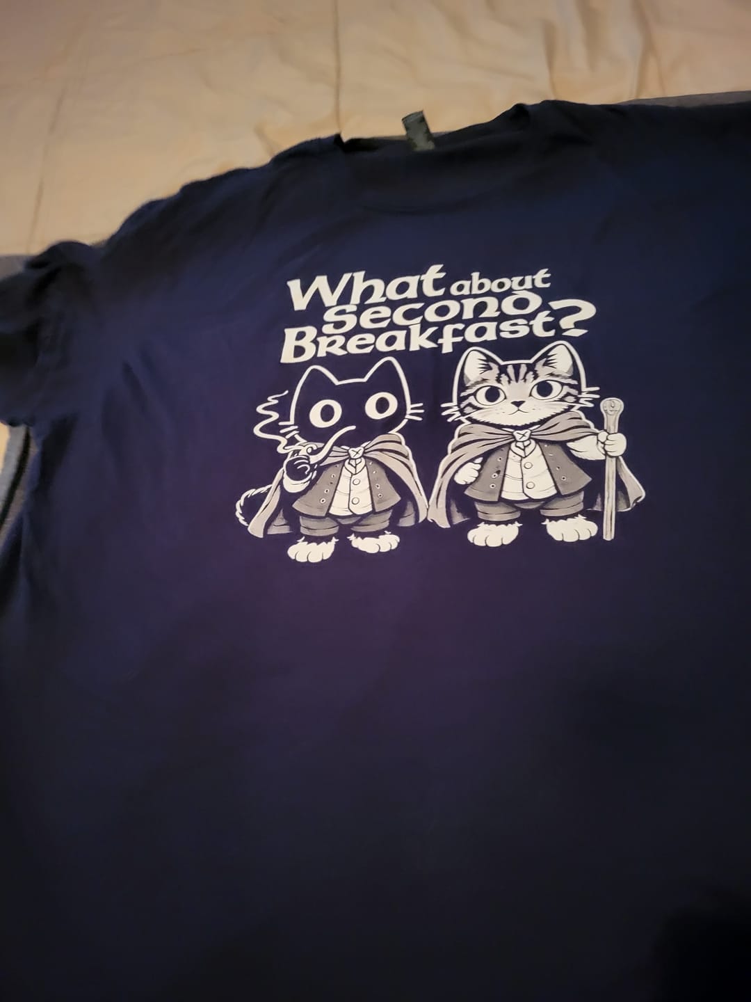 Customer photo review of Second Breakfast Tee