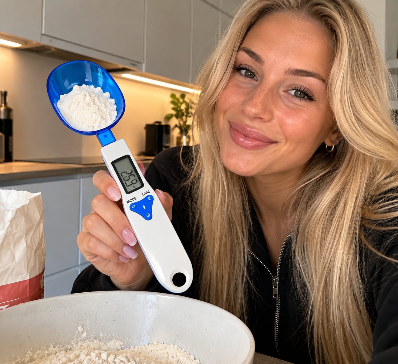 Customer photo review of Matvåg med Mätsked