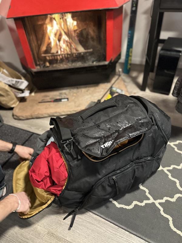 Customer photo review of RoundTrip Torba za Ski Opremu 80L – Dark Slate