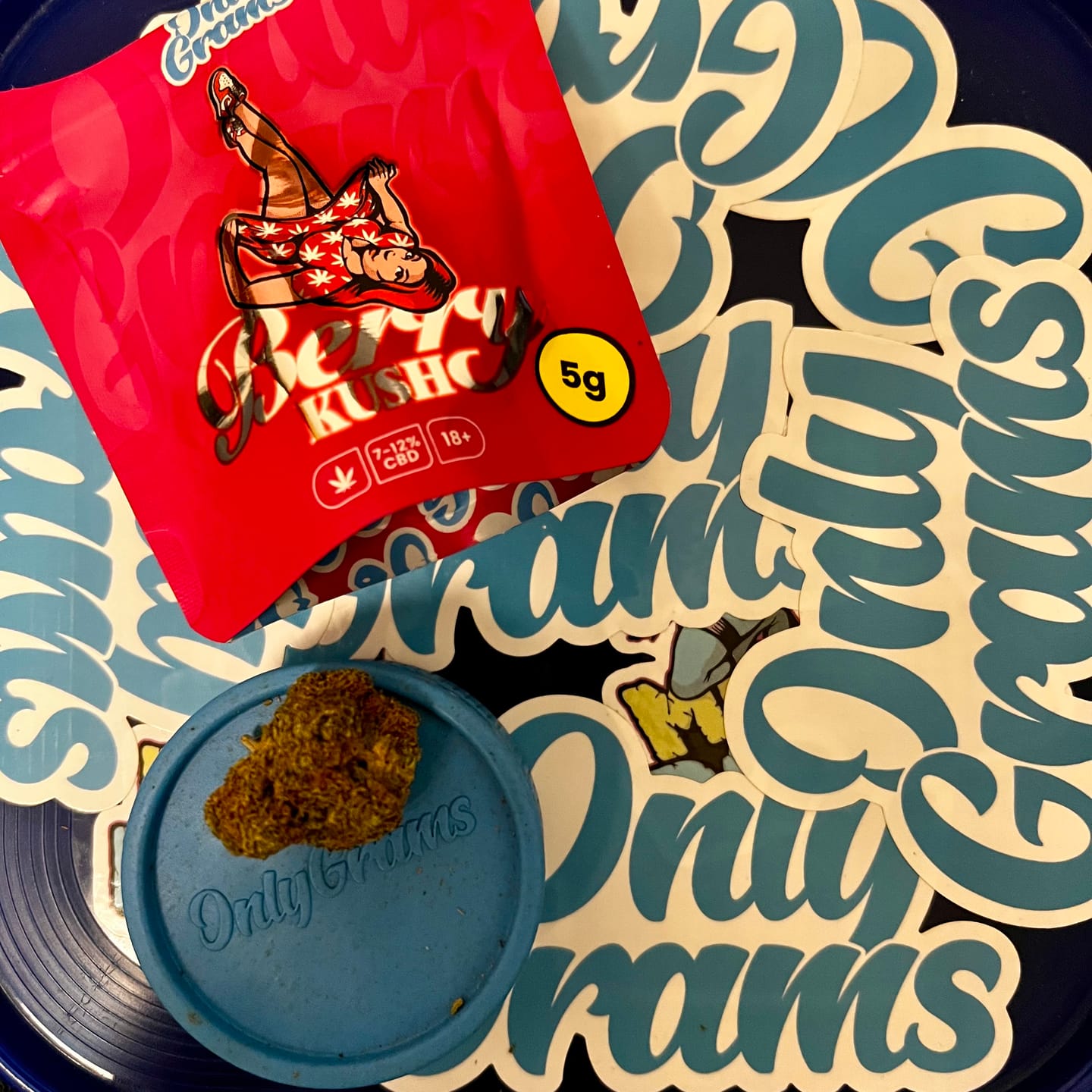 Customer photo review of Berry Kush - CBD Blüte
