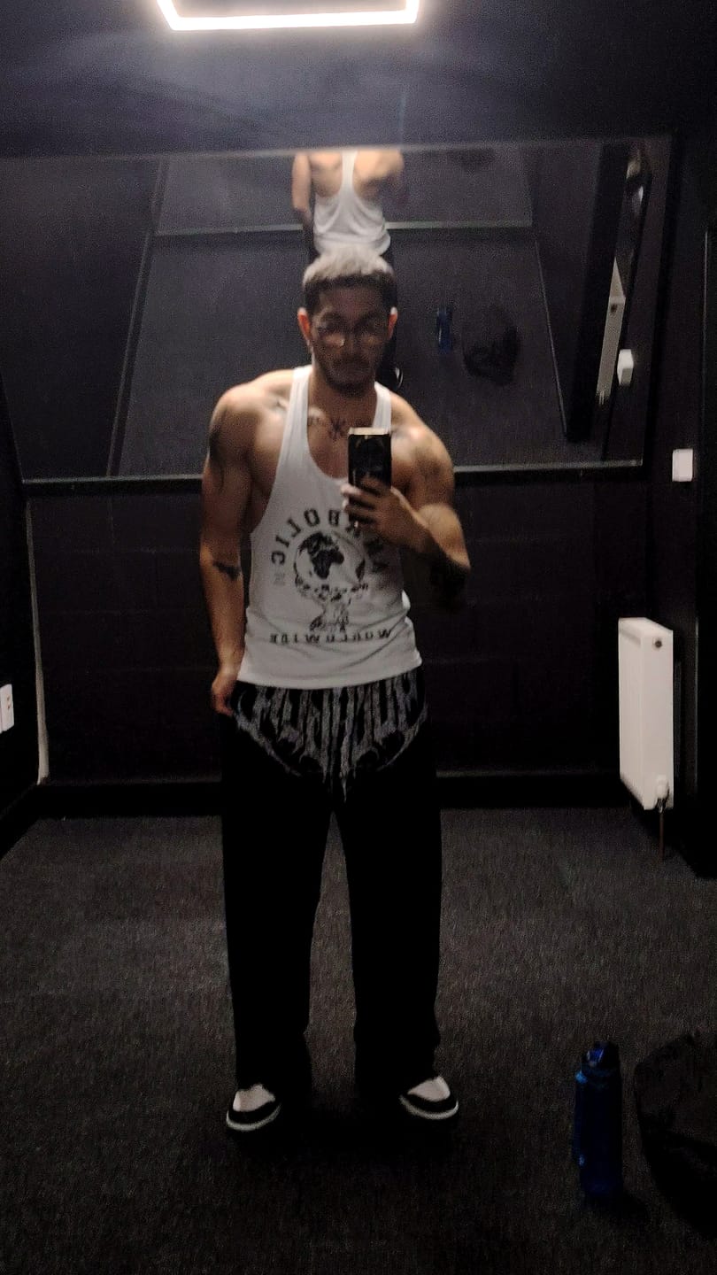 Customer photo review of 2079 - Dark Wave Joggers