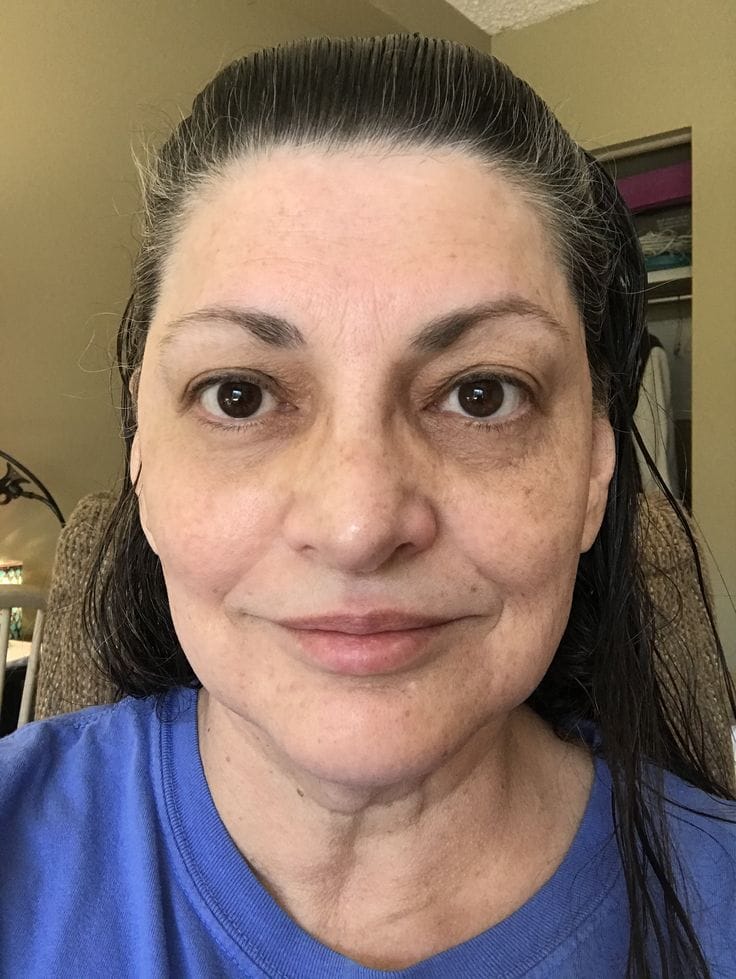 Customer photo review of Sistema Completo para piel de mujeres maduras