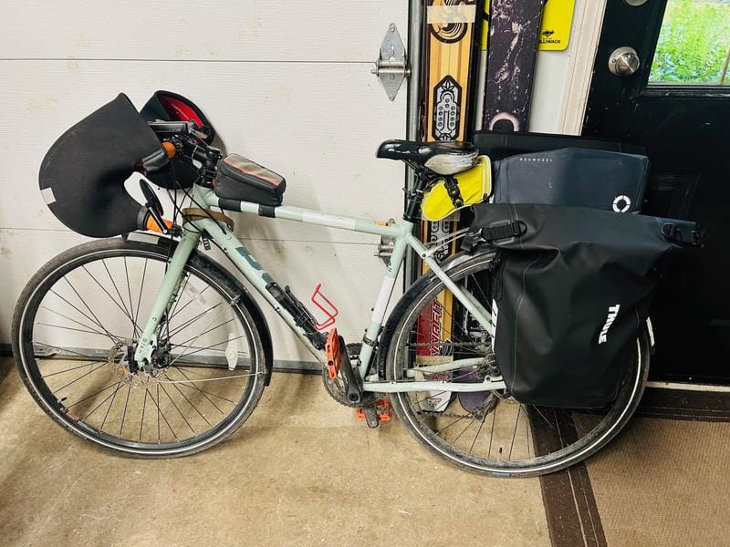 Customer photo review of Shield Bisage za Bicikl 25L (Par) – Plava