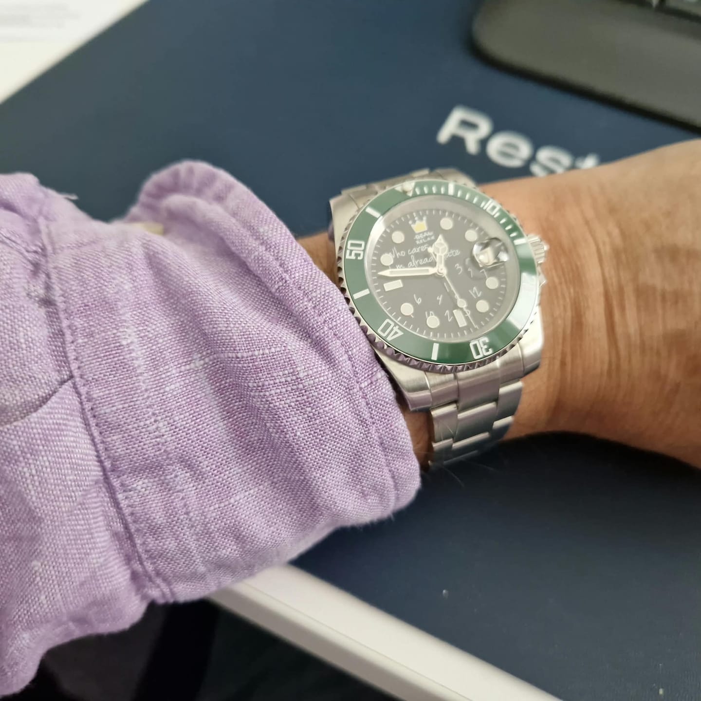 Customer photo review of HYDROCORE CLASSIC WATCH