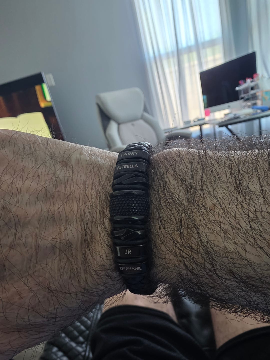 Customer photo review of Bracelet: Black