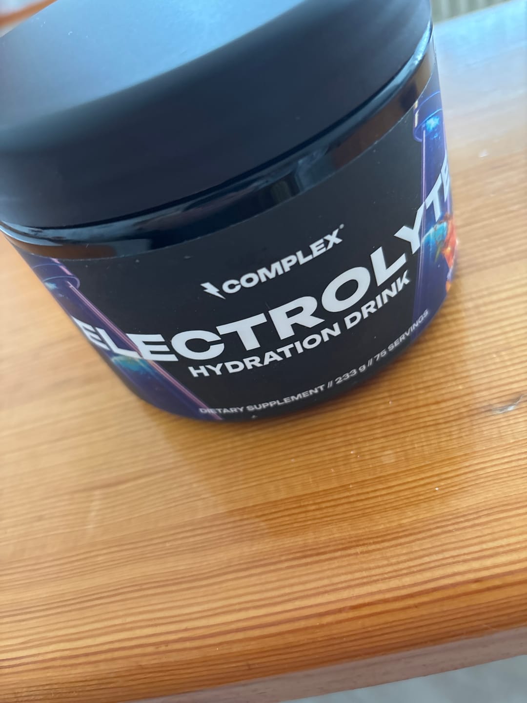 Customer photo review of Electrolyte Hydration Drink