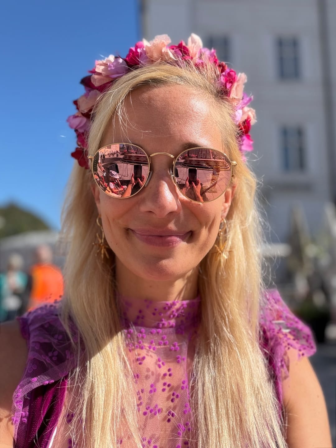 Customer photo review of Flowercrown ENOLA