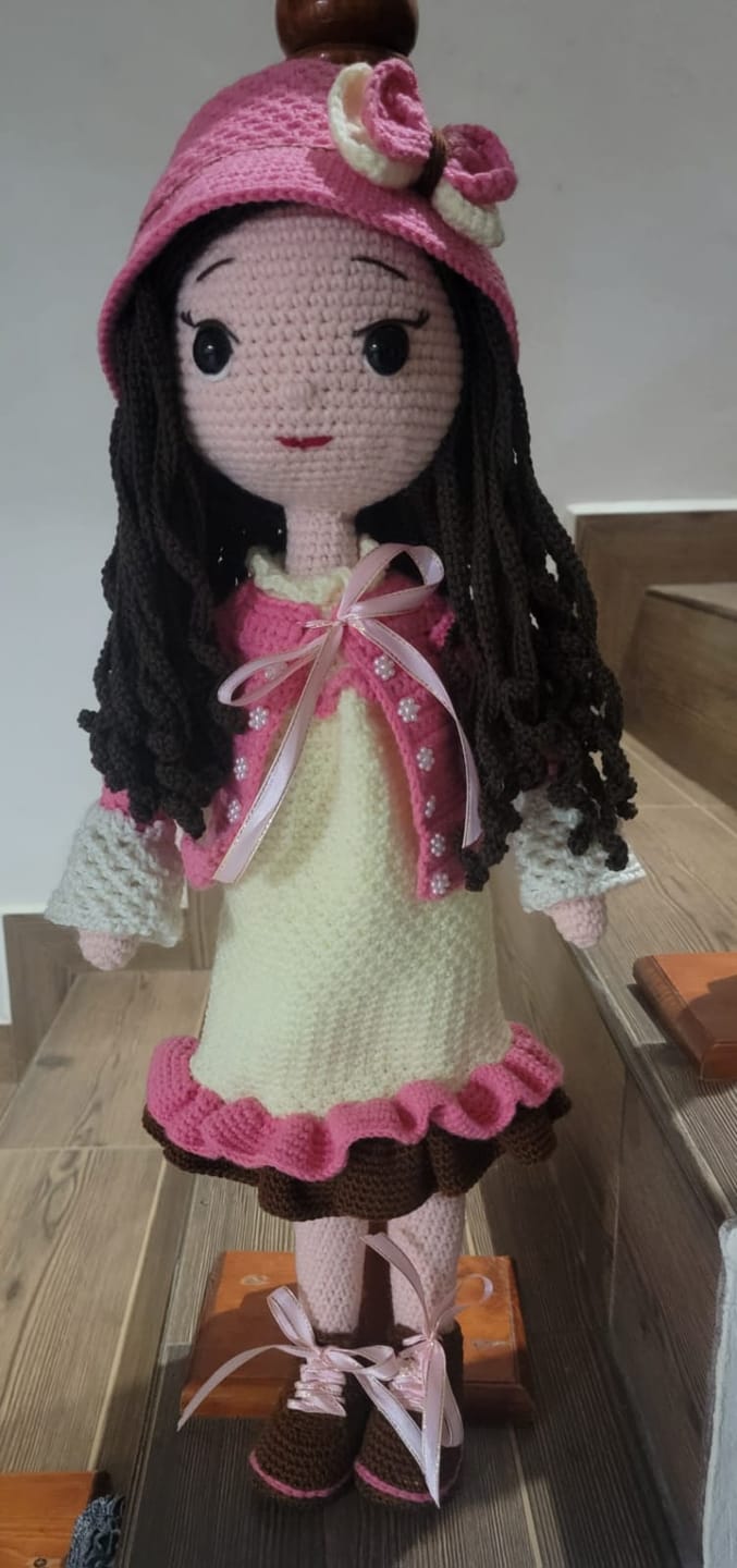 Customer photo review of Estambre Kuku Súper, marca Tamm, MADEJA de 200g con 452m  ⭐