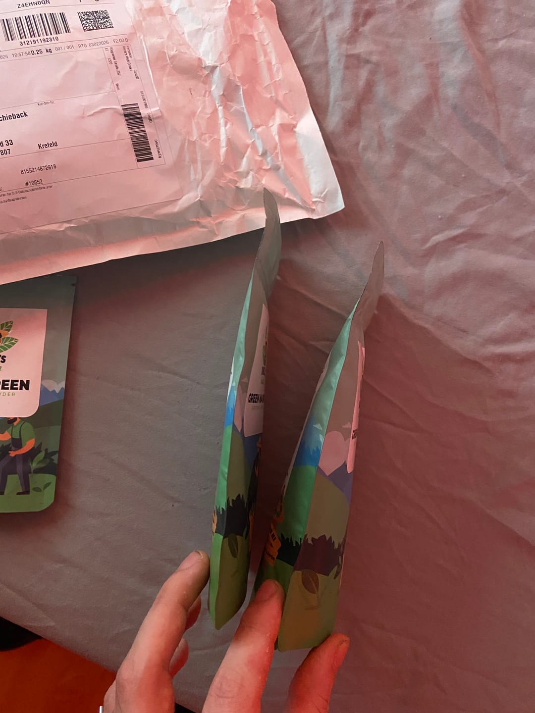 Customer photo review of Kratom - Green Maeng Da