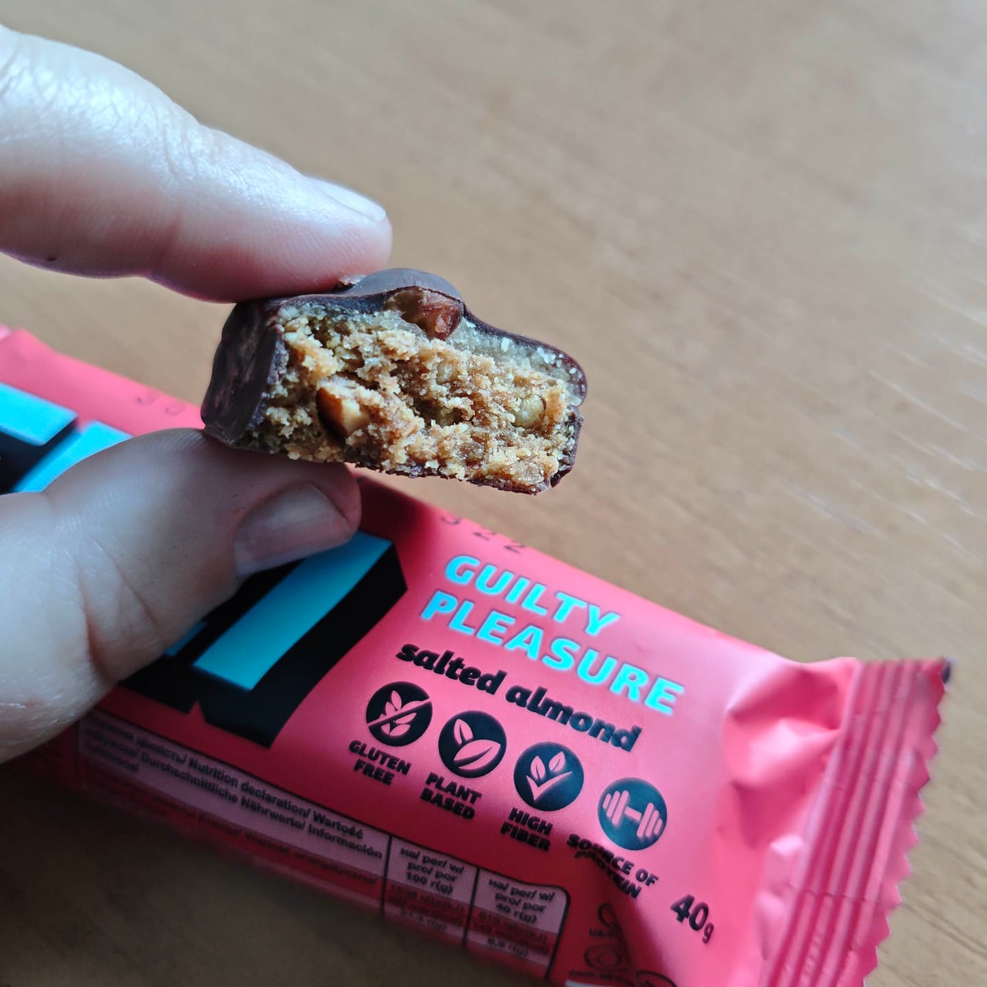 Customer photo review of Salted Almond x10 шт.